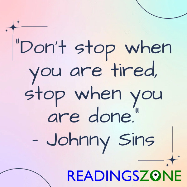 Johnny Sins motivational quotes