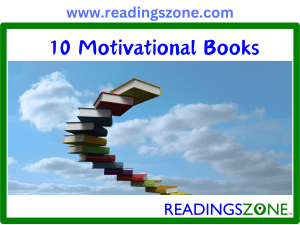 Motivational books -