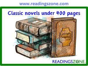 Classic novels under 400 pages-