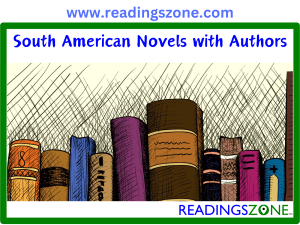 South American novels with authors-