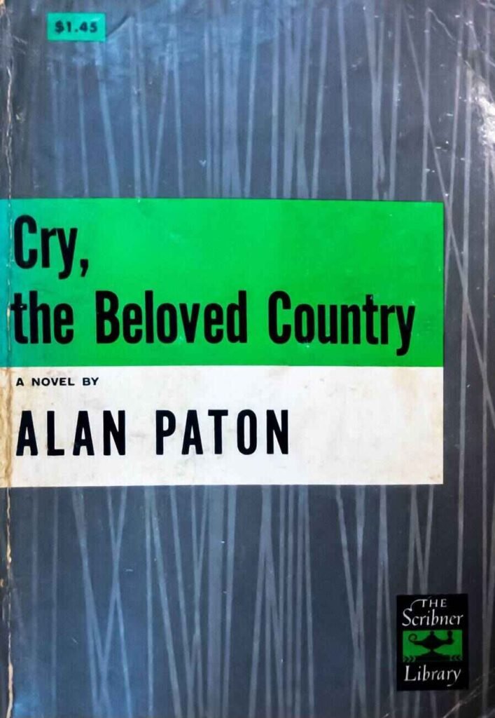 african novel cry,the beloved country by alan paton