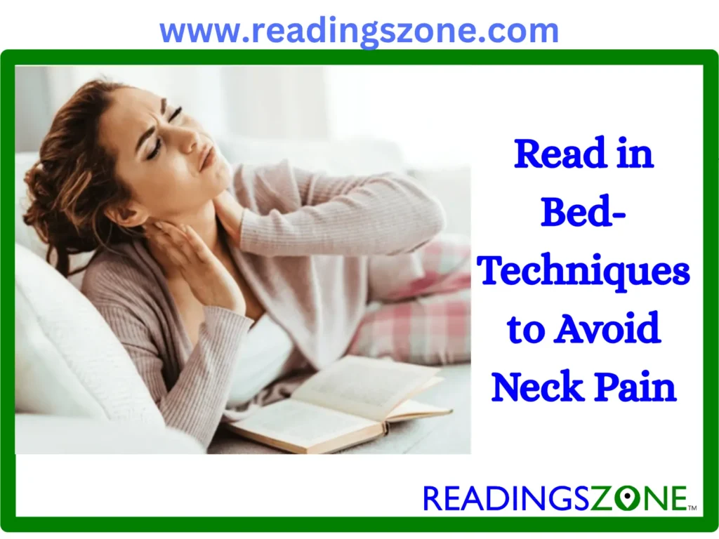 how to read in bed without hurting your neck