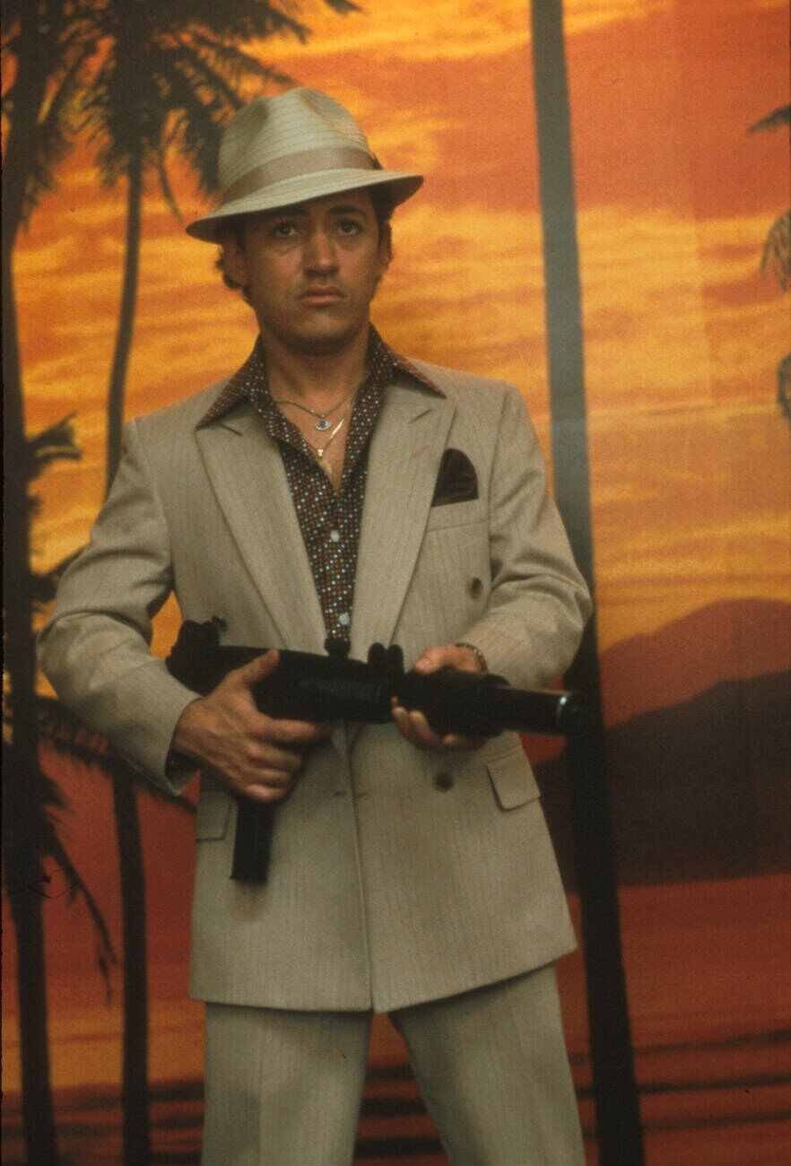 Angel Salazar in the movie of Scarface in 1983